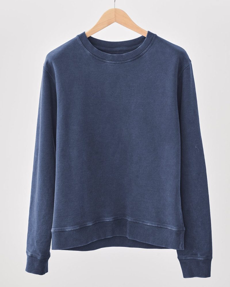 AW22 AcidWashSweatshirt Navy Edit