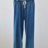 Washed Indigo Drawstring Trousers-Draw String Trousers-Corridor-Indigo-XS-Corridor