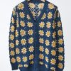 Hand Crochet Pima Cardigan - Navy-Cardigan-Corridor-NAVY-S-Corridor