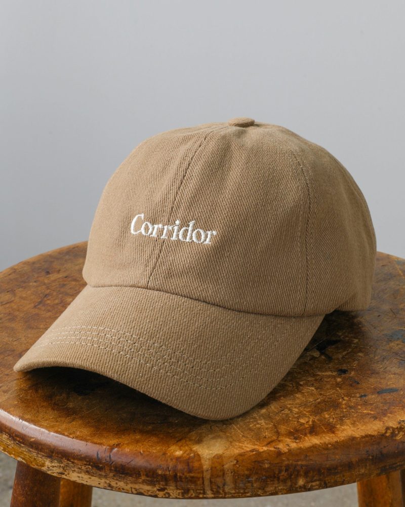 DENIM LOGO CAP BROWN