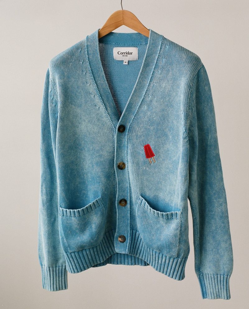 SW0055 EmbroideredCottonCardigan