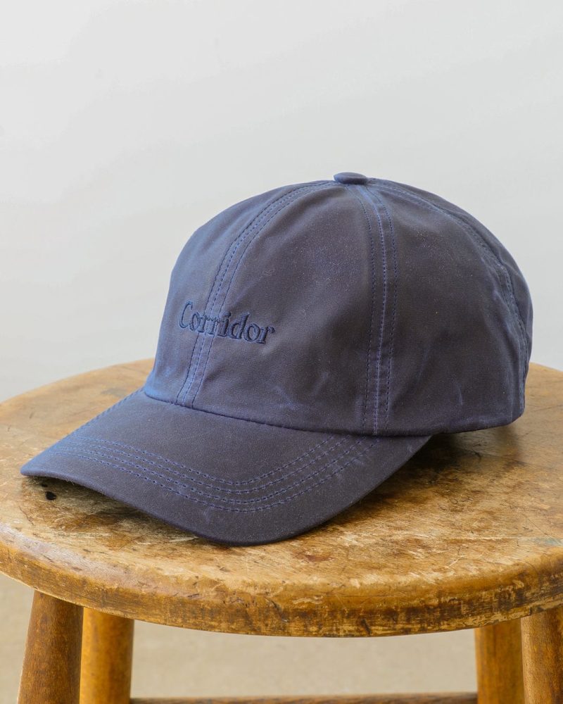 WAXED NAVY CAP